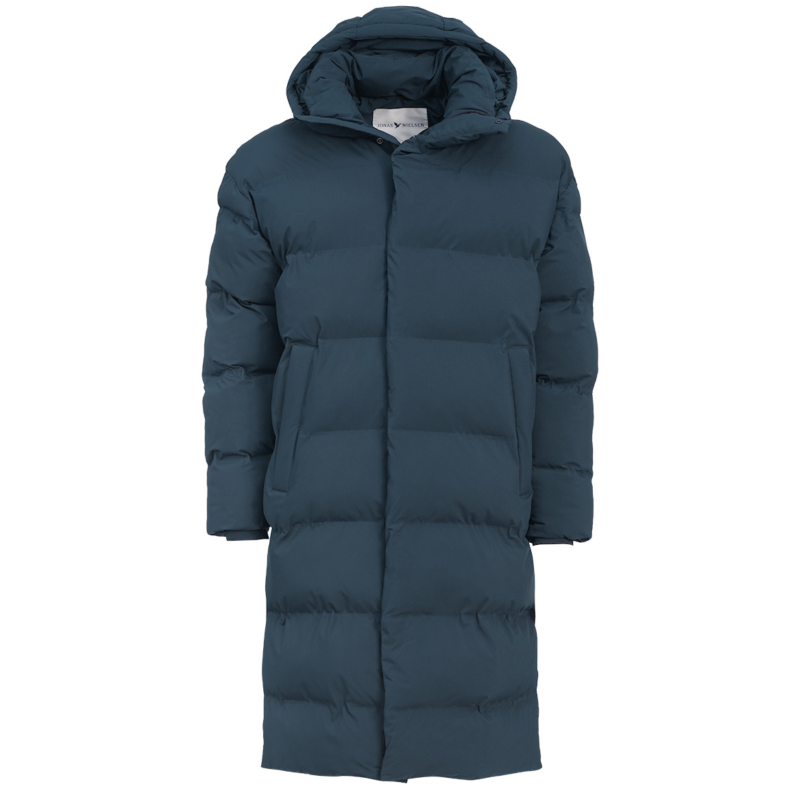 Heren puffermantel met capuchon