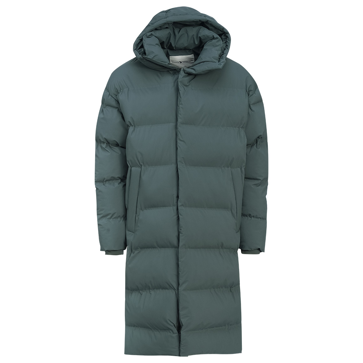 Heren puffermantel met capuchon