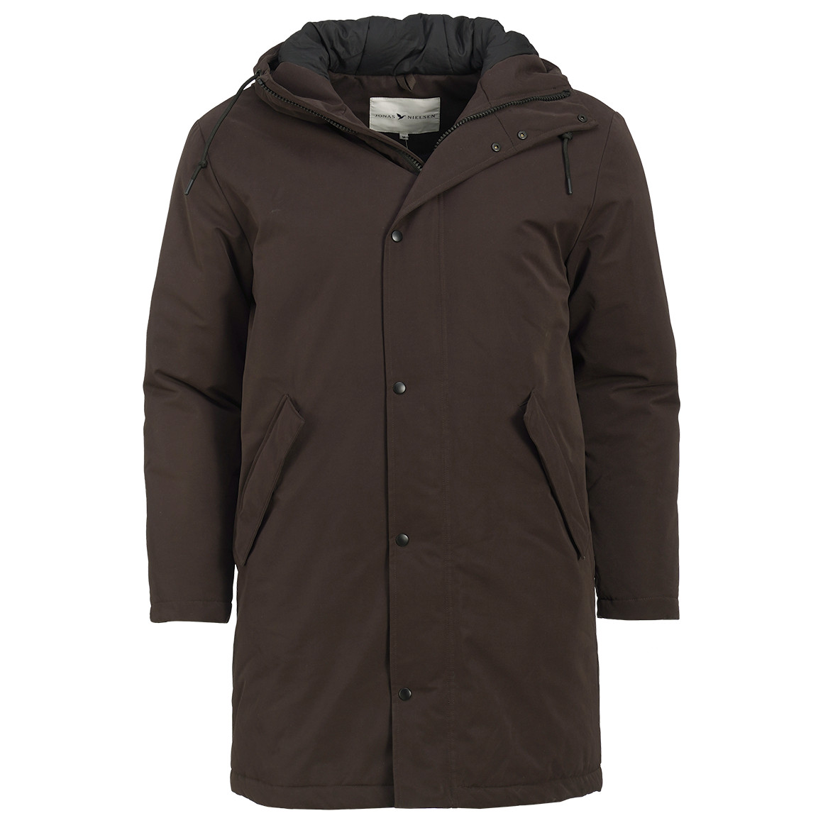 Herenparka met capuchon