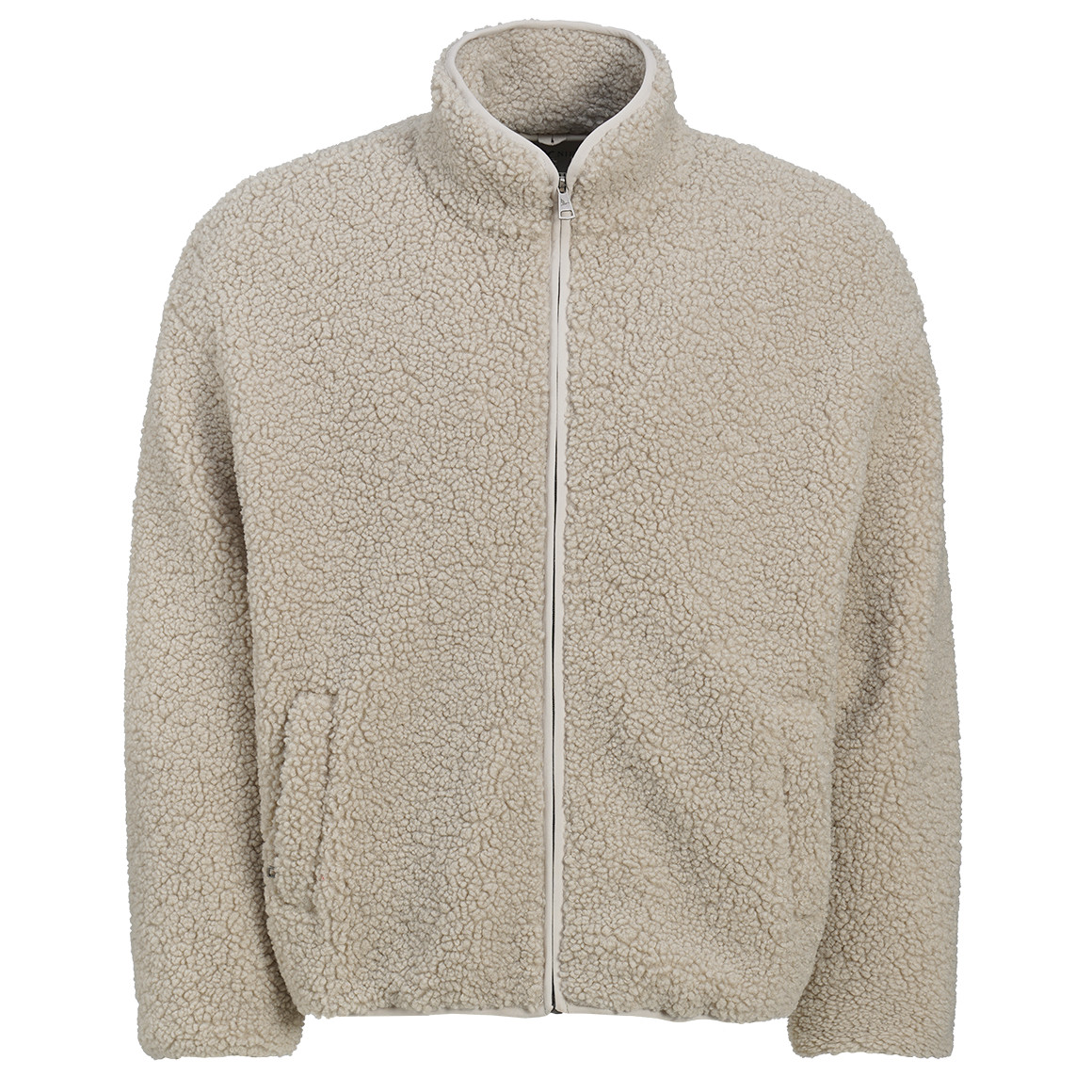 Heren-teddyjas met opstaande kraag