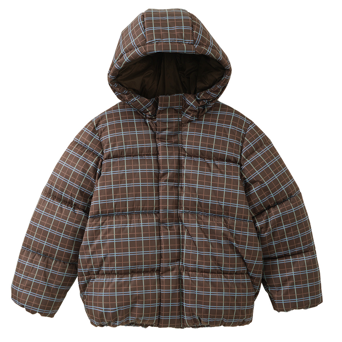 Jungen Steppjacke mit Allover-Print