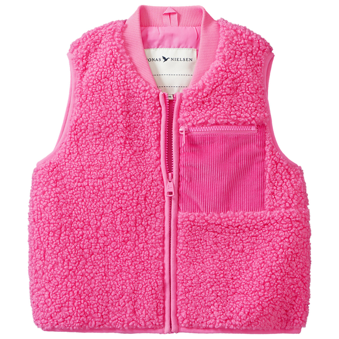 Meisjesvest van teddypluche