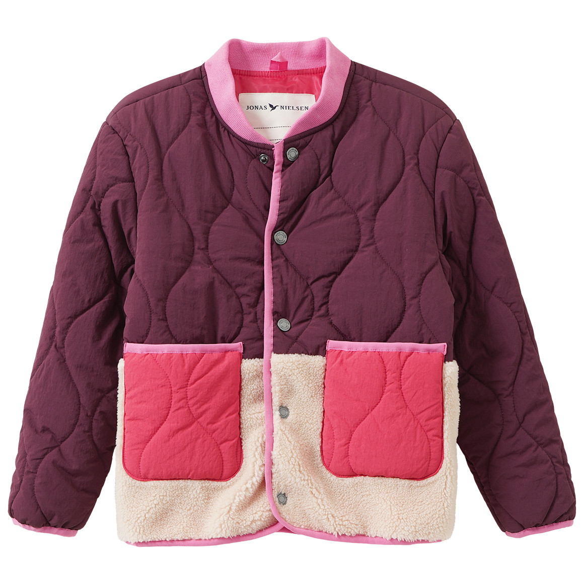 Mädchen Jacke mit Flächenteiler