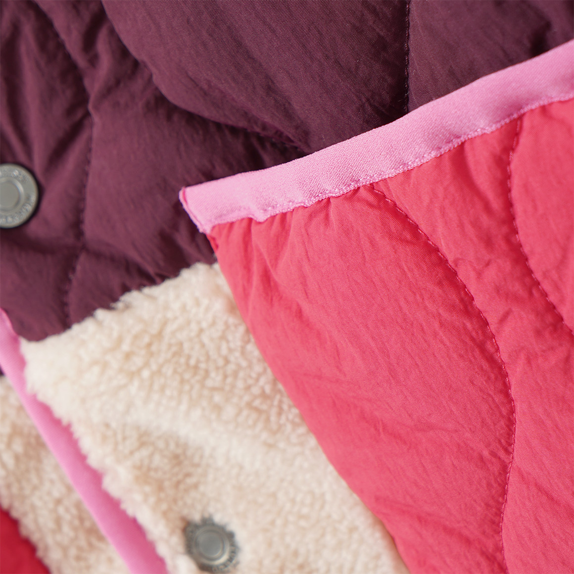Mädchen Jacke mit Flächenteiler