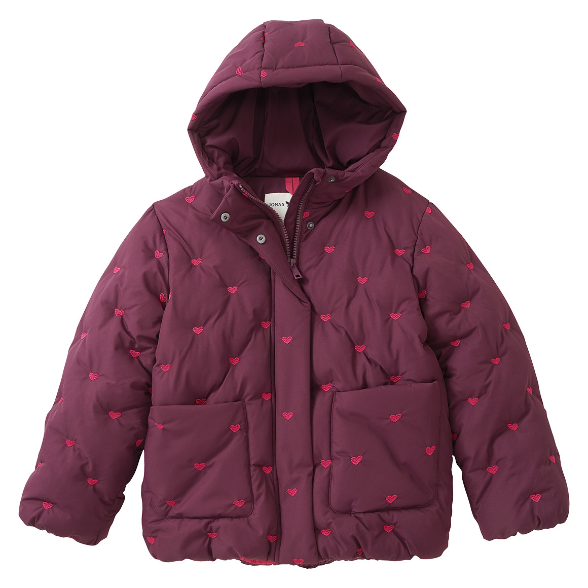 Meisjesjack met all-over borduursels