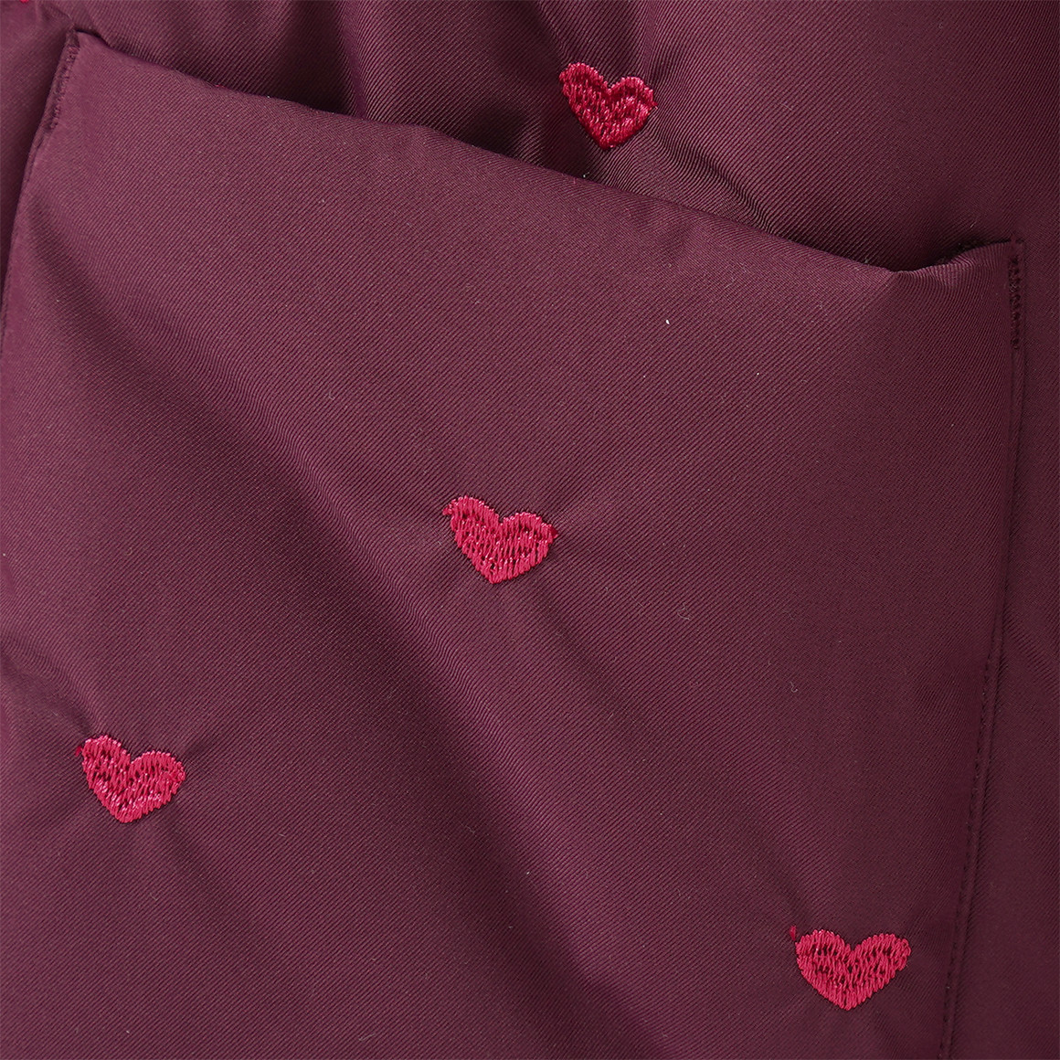 Meisjesjack met all-over borduursels