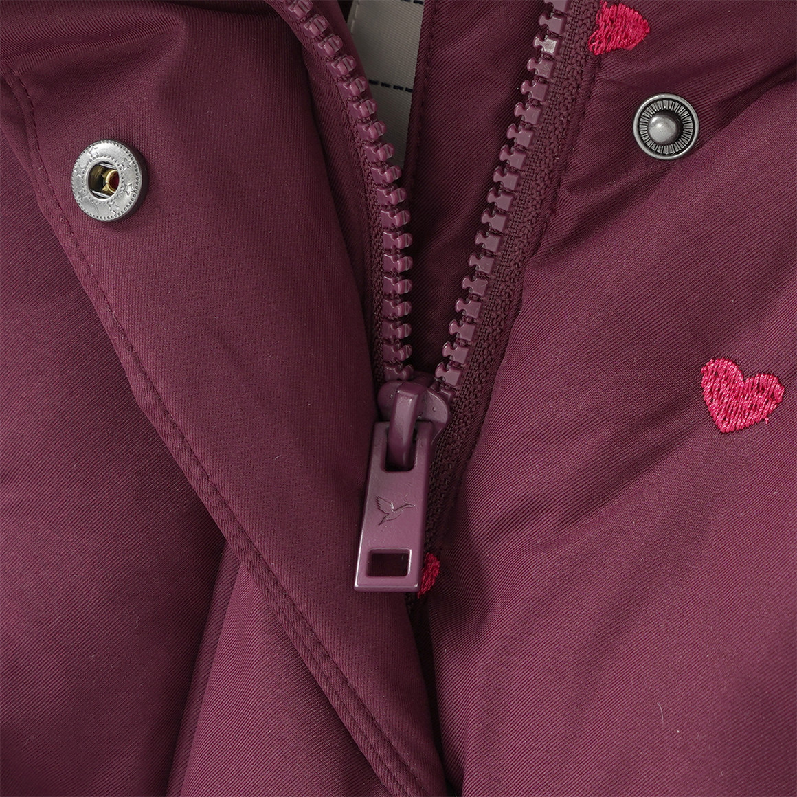 Meisjesjack met all-over borduursels