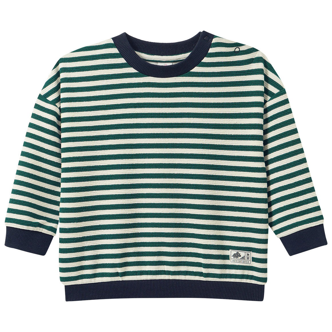 Jungen Sweatshirt aus strukturiertem Material