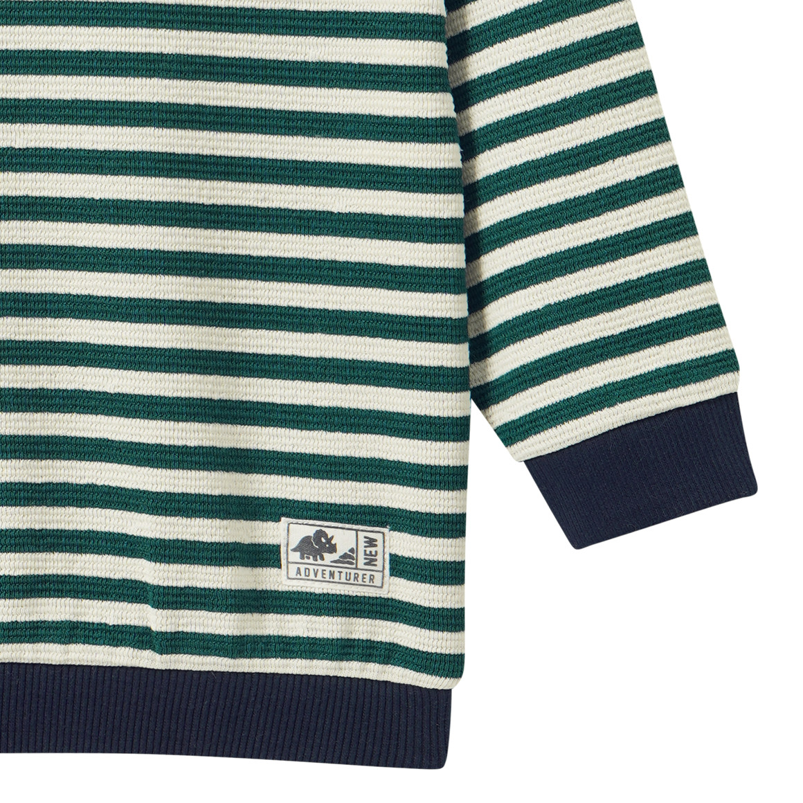 Jungen Sweatshirt aus strukturiertem Material