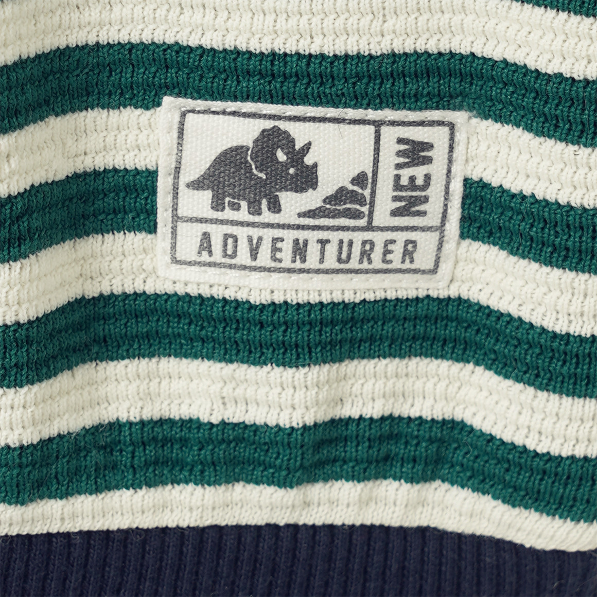 Jungen Sweatshirt aus strukturiertem Material