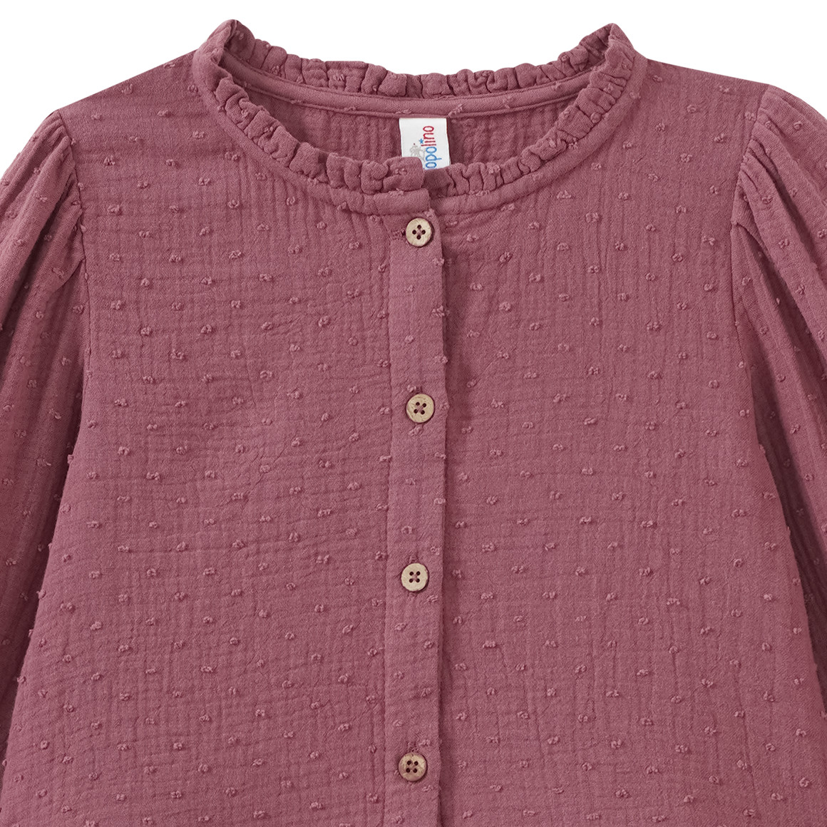 Mädchen Musselin-Bluse aus Bio-Baumwolle