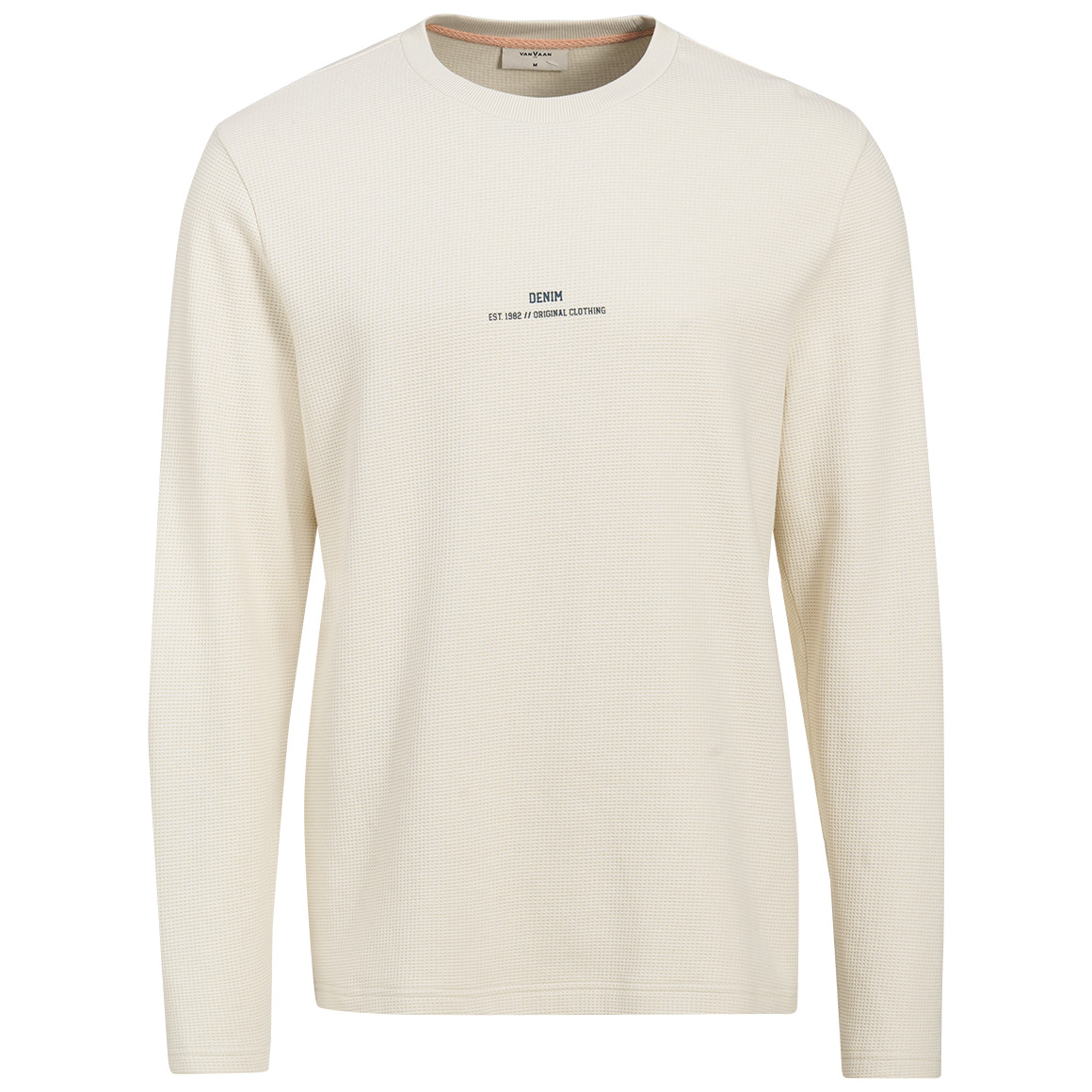 Herren Langarmshirt mit Schriftzug