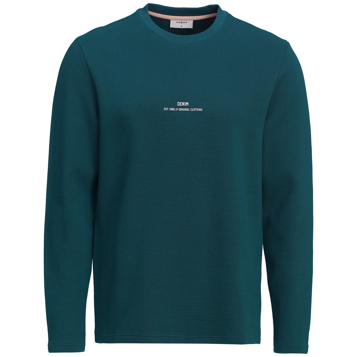 Herren Langarmshirt mit Schriftzug