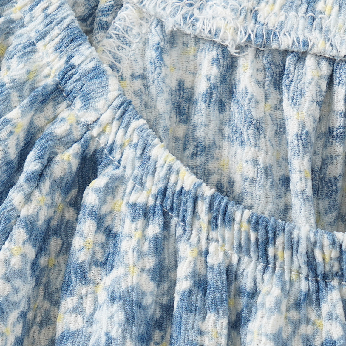 Mädchen Kleid mit Blumen-Allover