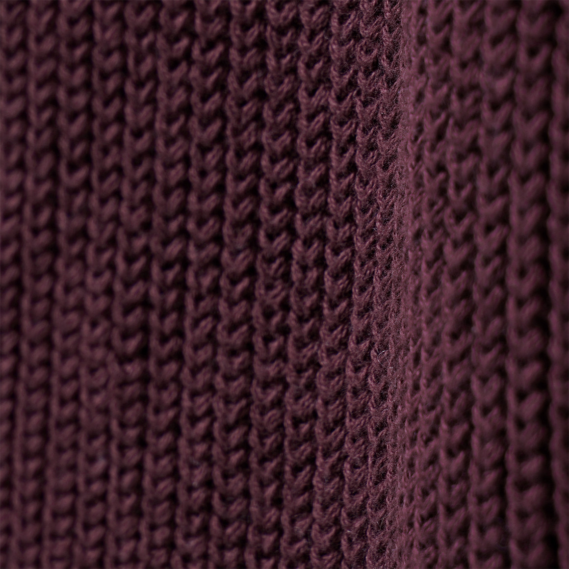 Mädchen Strickpullover mit Rippstruktur
