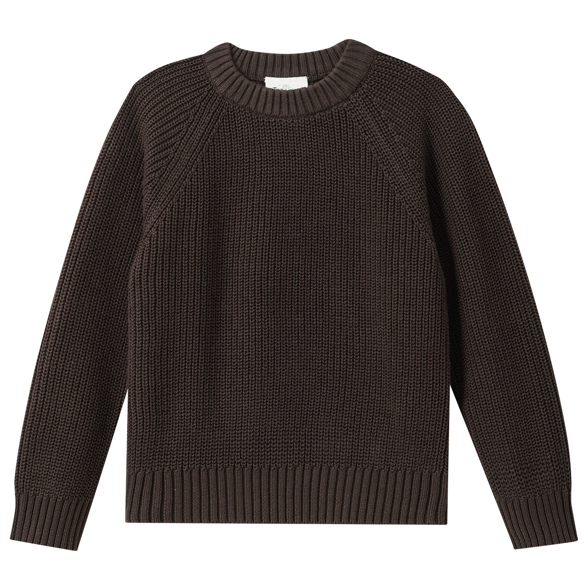 Kinder Strickpullover mit Rippstruktur
