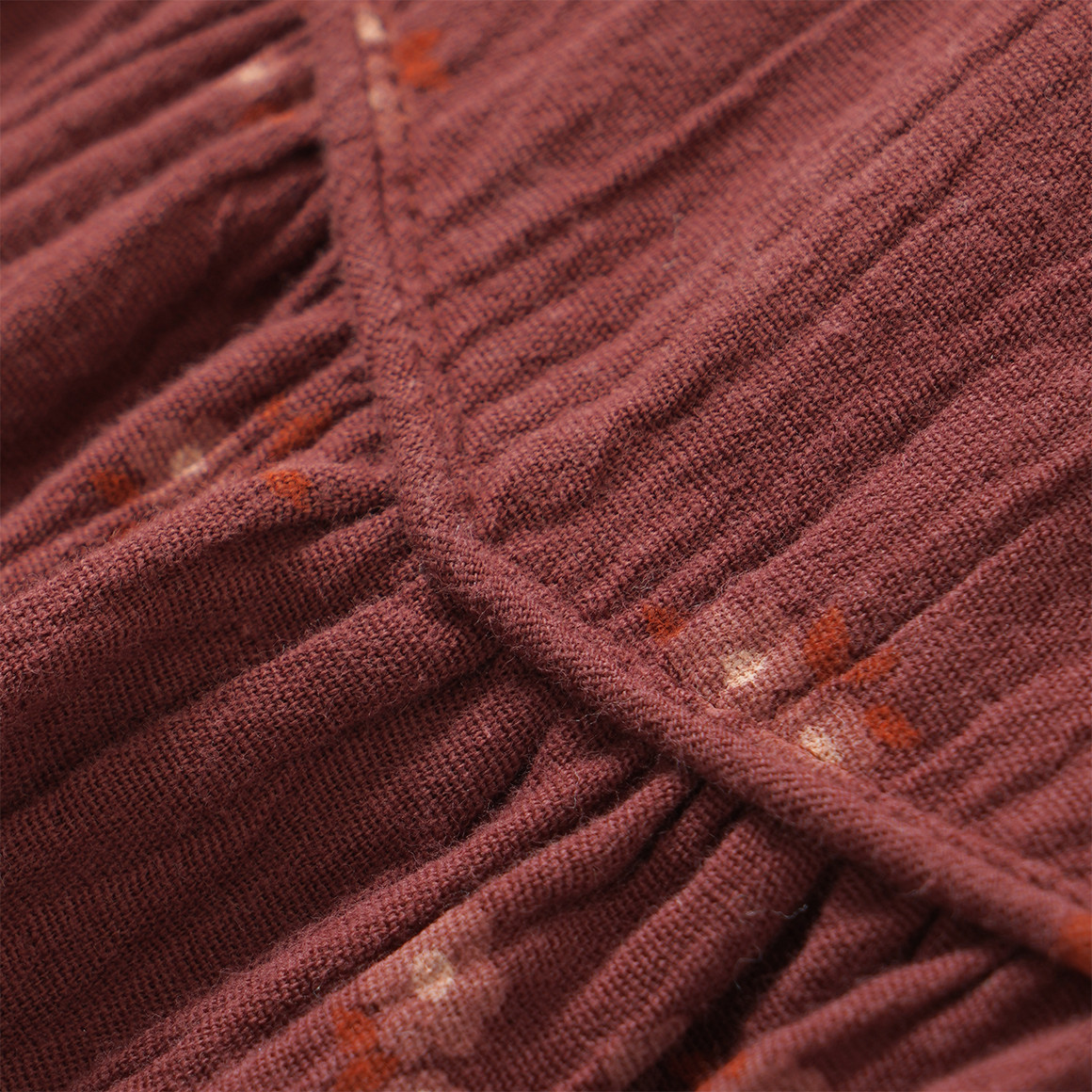 Mädchen Musselin-Bluse mit Blümchen