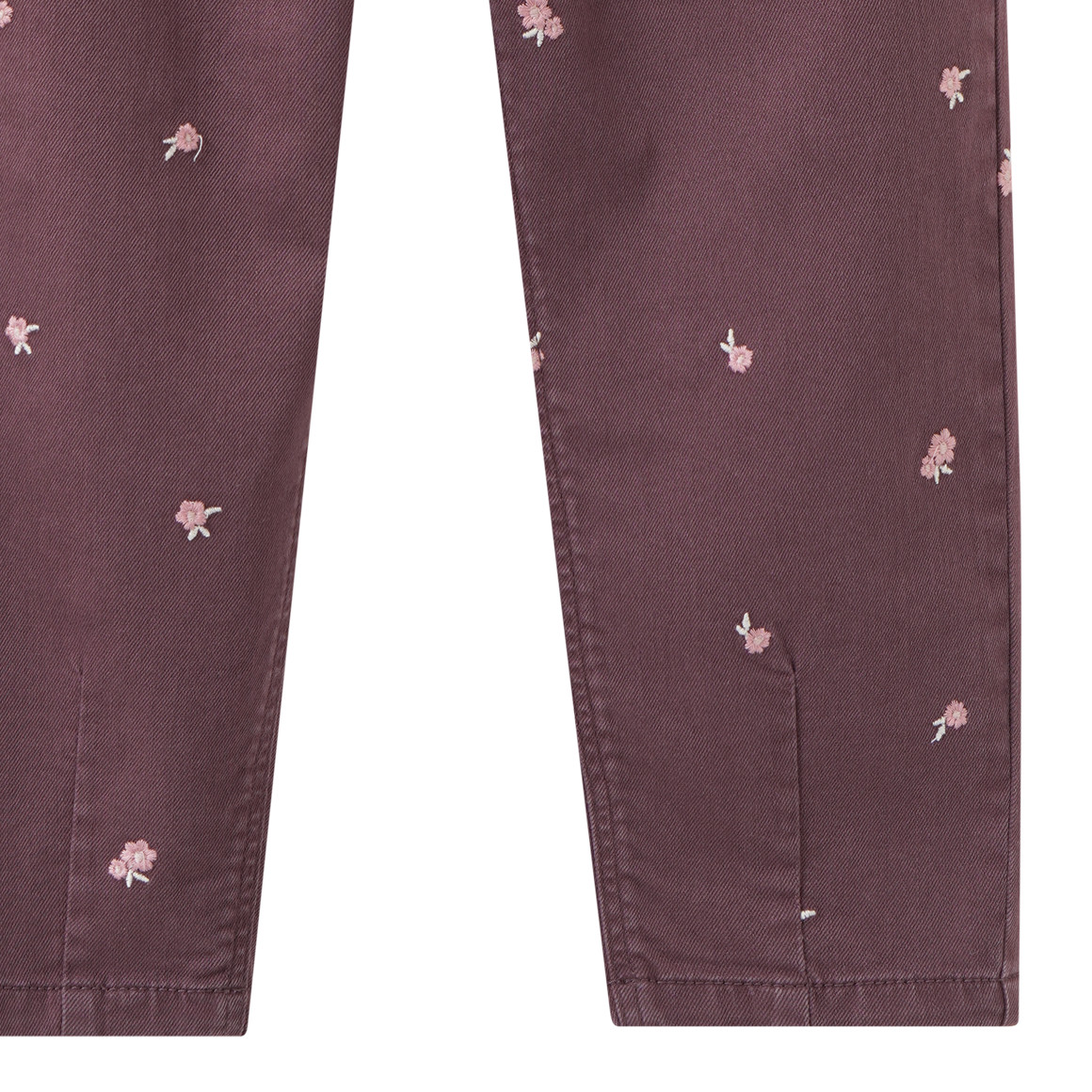 Mädchen Paperbag-Jeans im 5-Pocket-Style