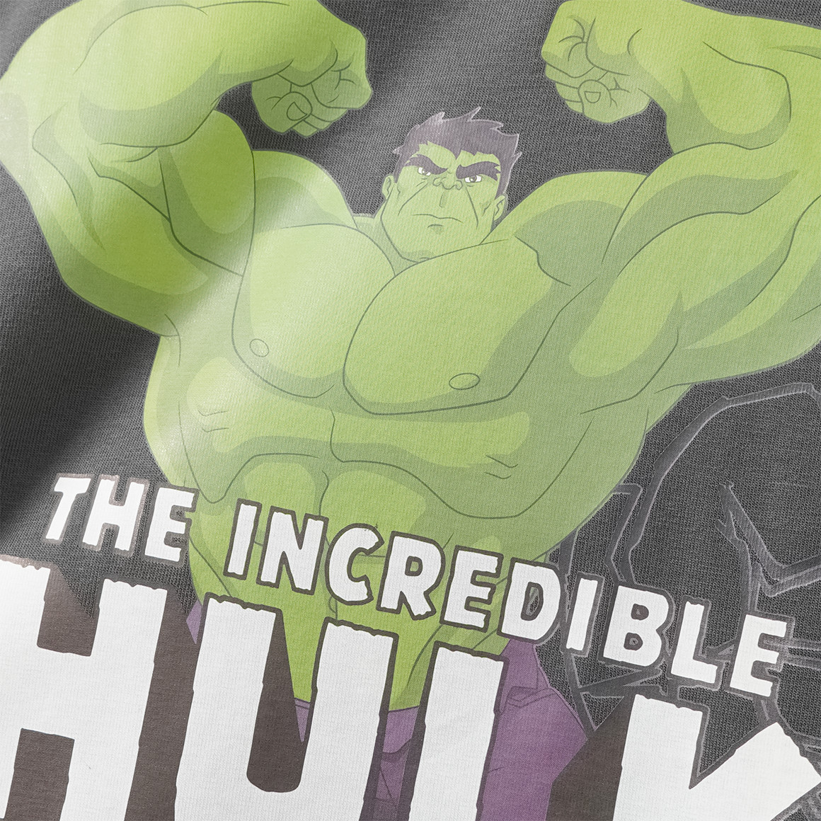 MARVEL Langarmshirt mit Hulk-Print