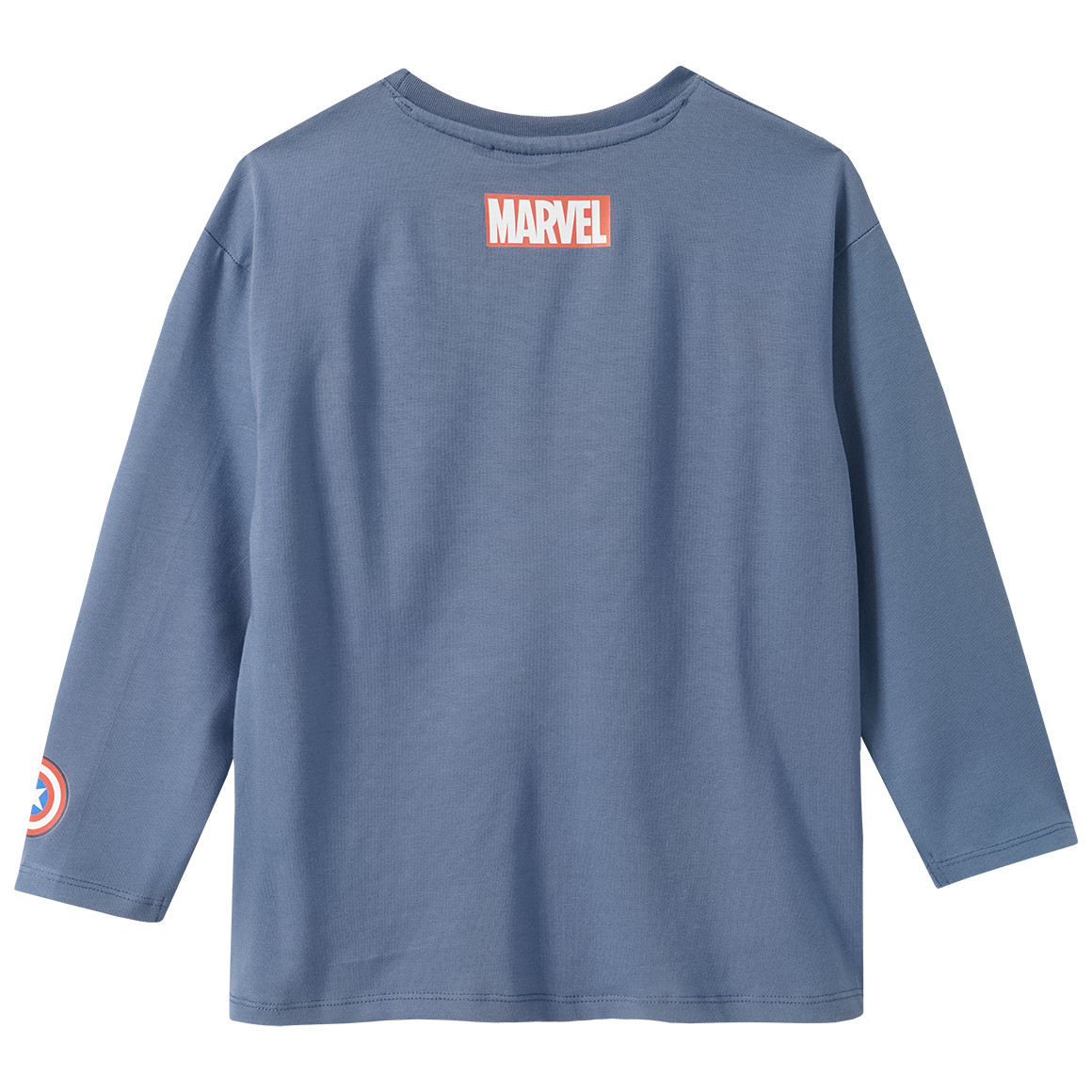 MARVEL Langarmshirt mit Captain America Print