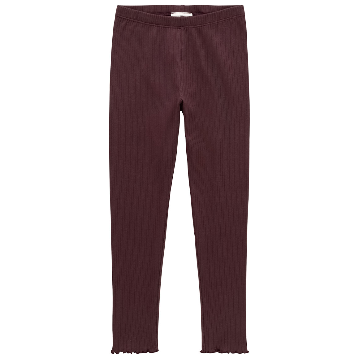 Mädchen Leggings mit Rippstruktur