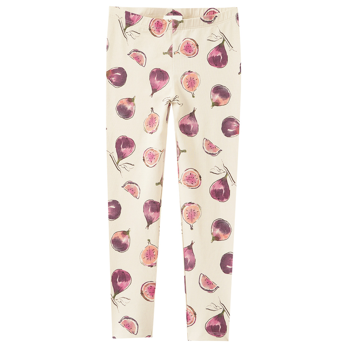 2 Mädchen Leggings mit Feigen