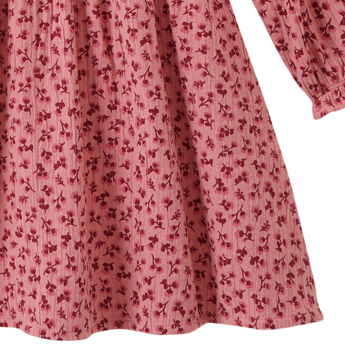 Mädchen Musselin-Kleid mit Blümchen