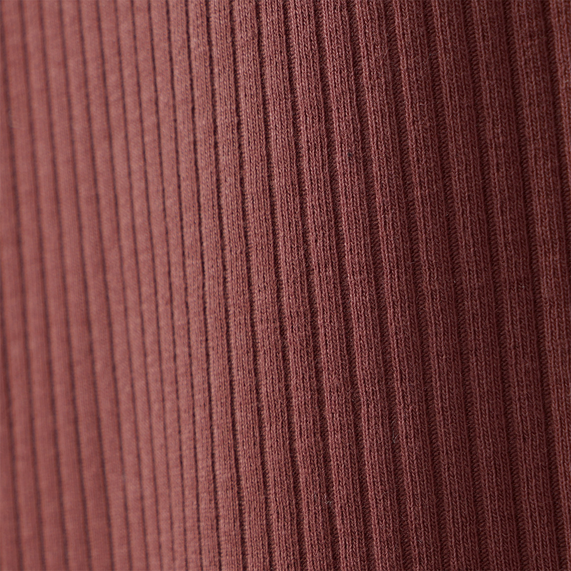 Mädchen Langarmshirt mit Rippstruktur