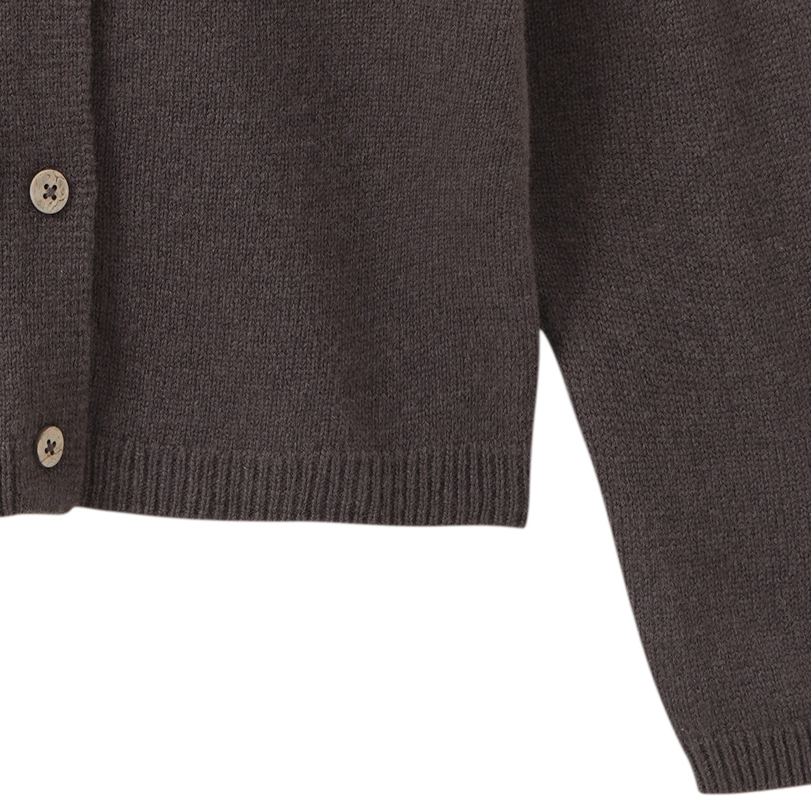 Mädchen Woll-Strickjacke mit Knopfleiste