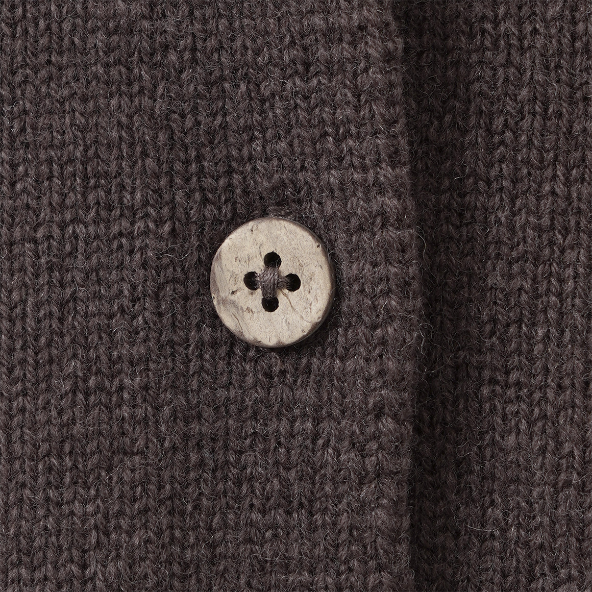 Mädchen Woll-Strickjacke mit Knopfleiste