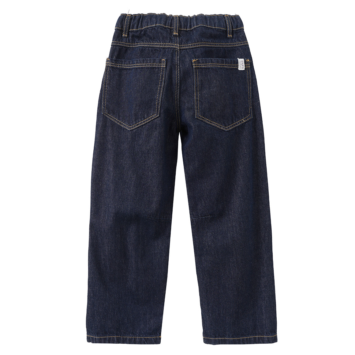 Jungen Barrel-Jeans aus Raw Denim