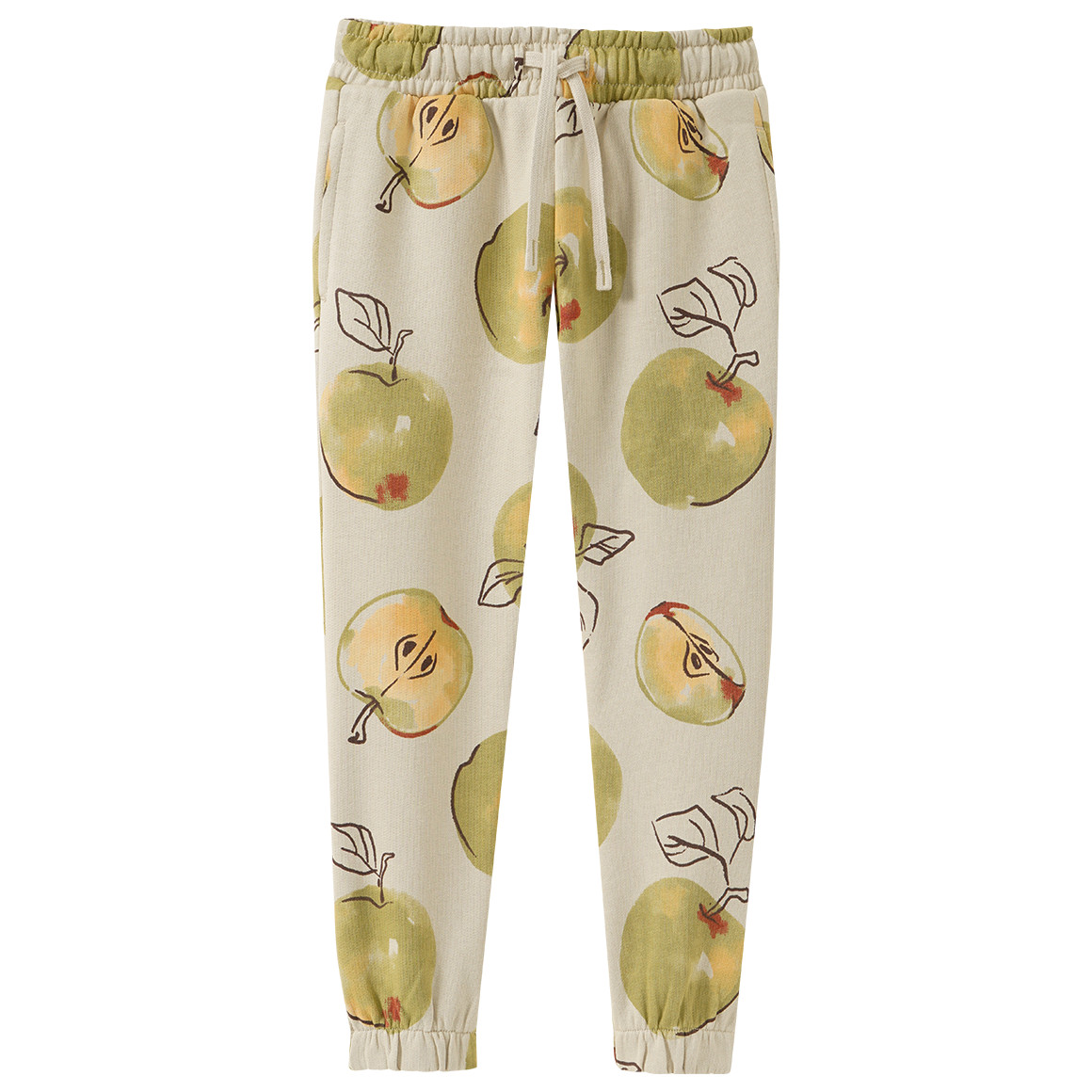 Jungen Jogginghose mit Apfel-Print