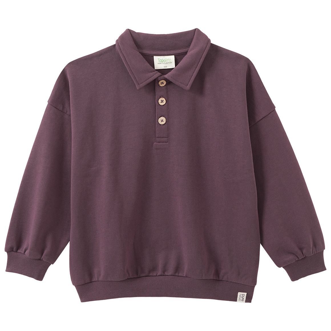 Jungen Polo-Sweatshirt im Oversized-Look
