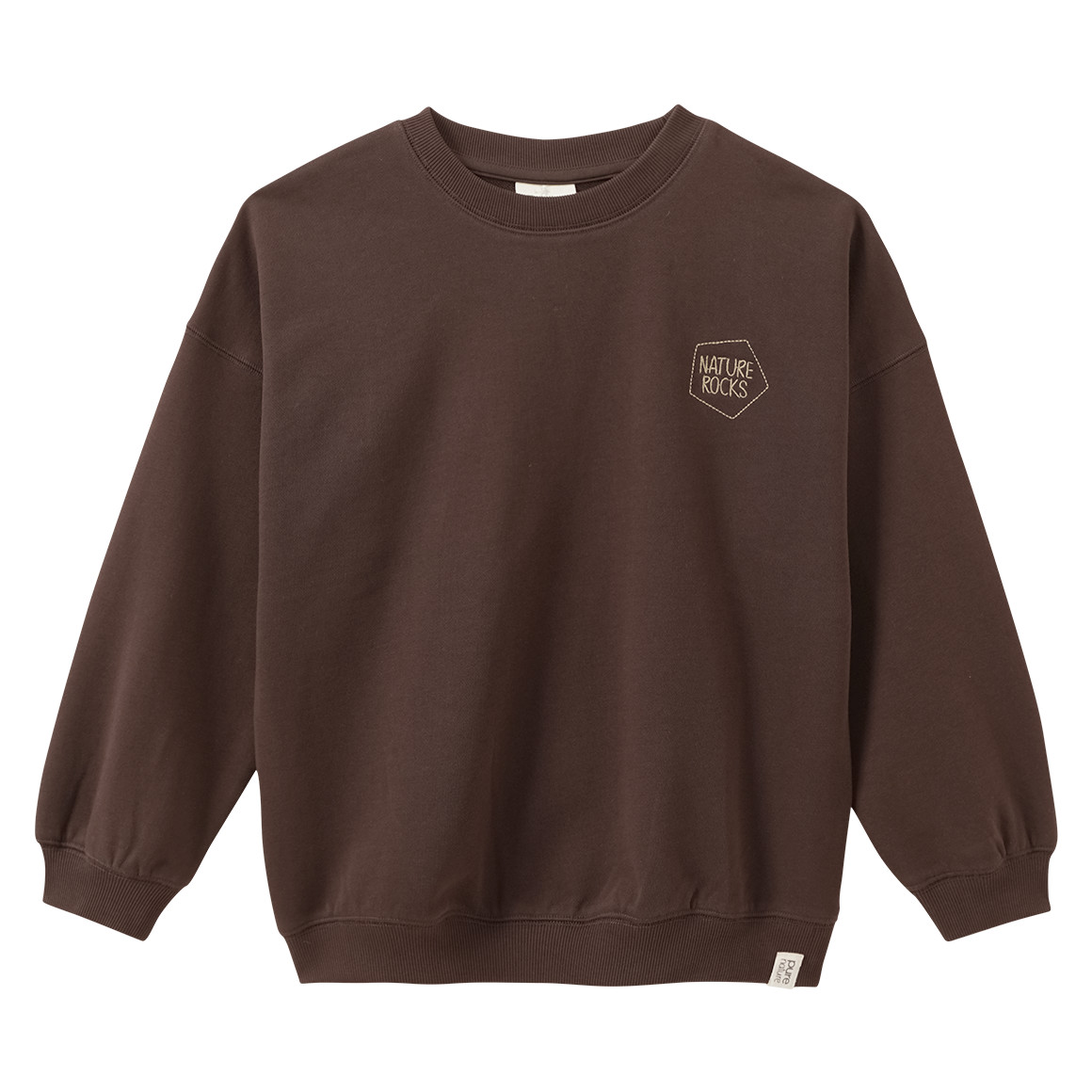 Jungen Sweatshirt mit Stickerei