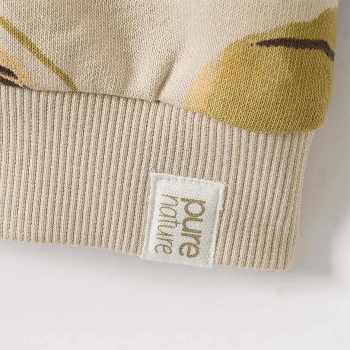 Jungen Sweatshirt mit Apfel-Print