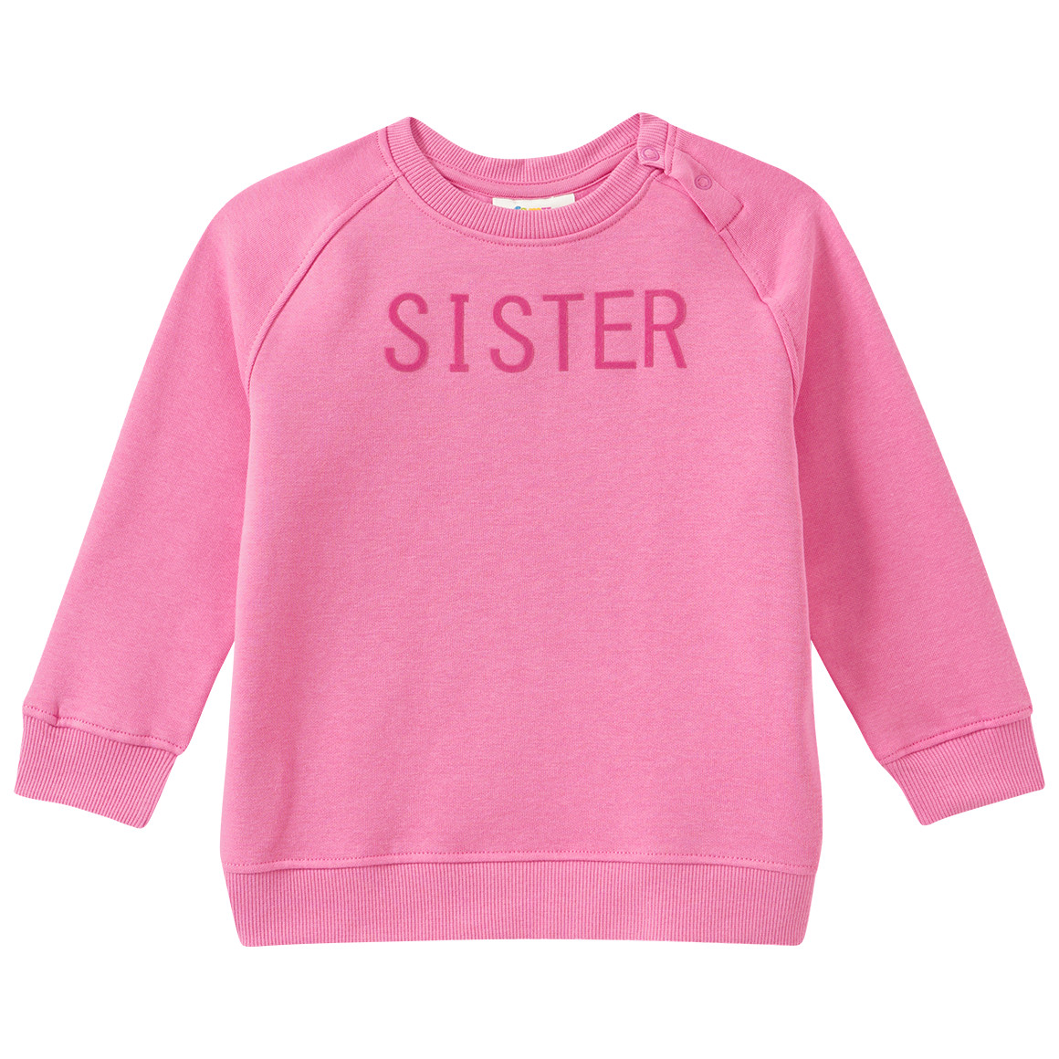 Baby Sweatshirt mit Flock-Print