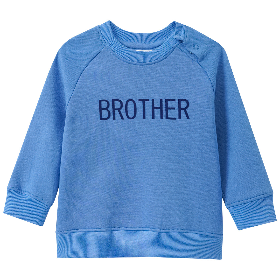 Baby Sweatshirt mit Flock-Print