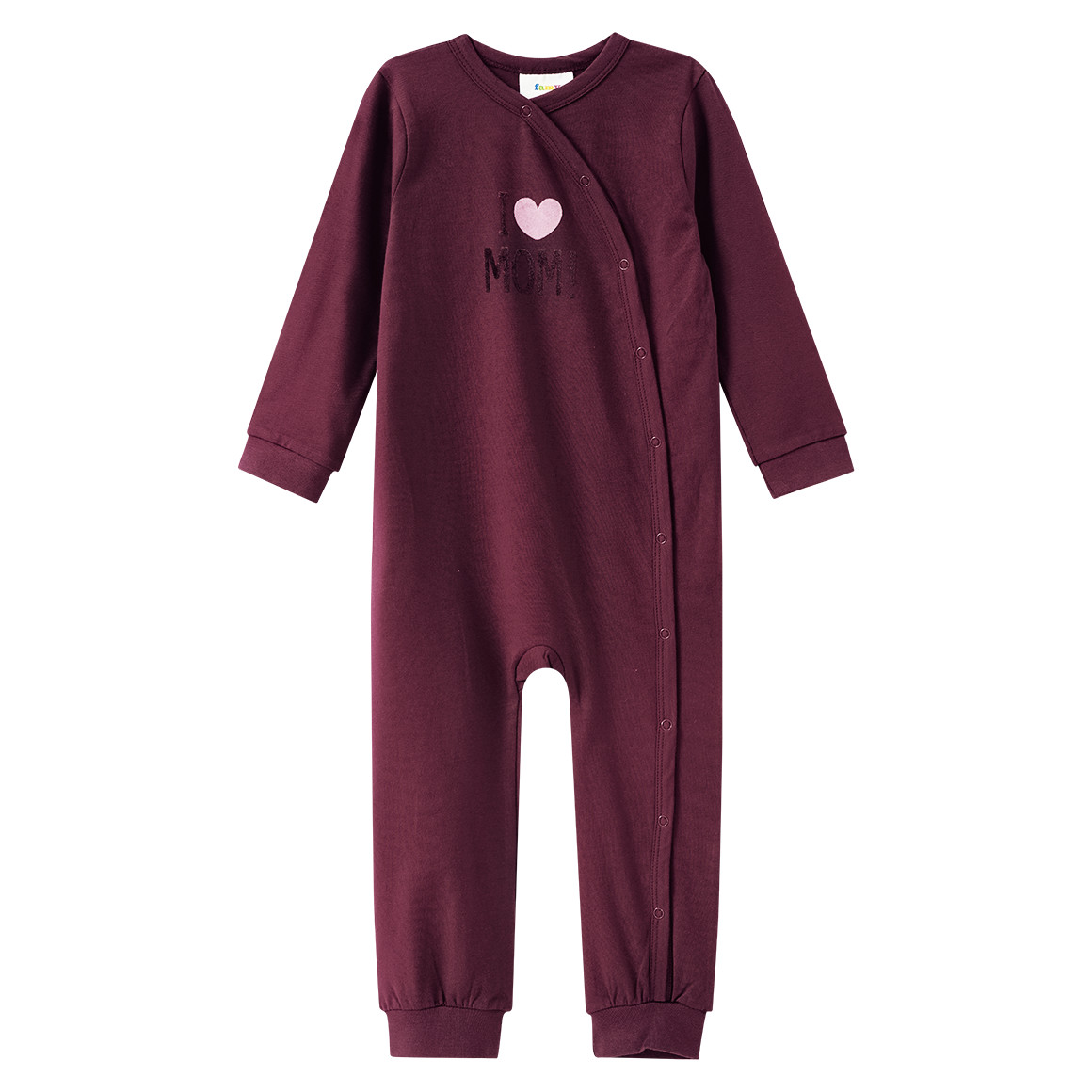 Baby Schlafanzug mit Flock-Print