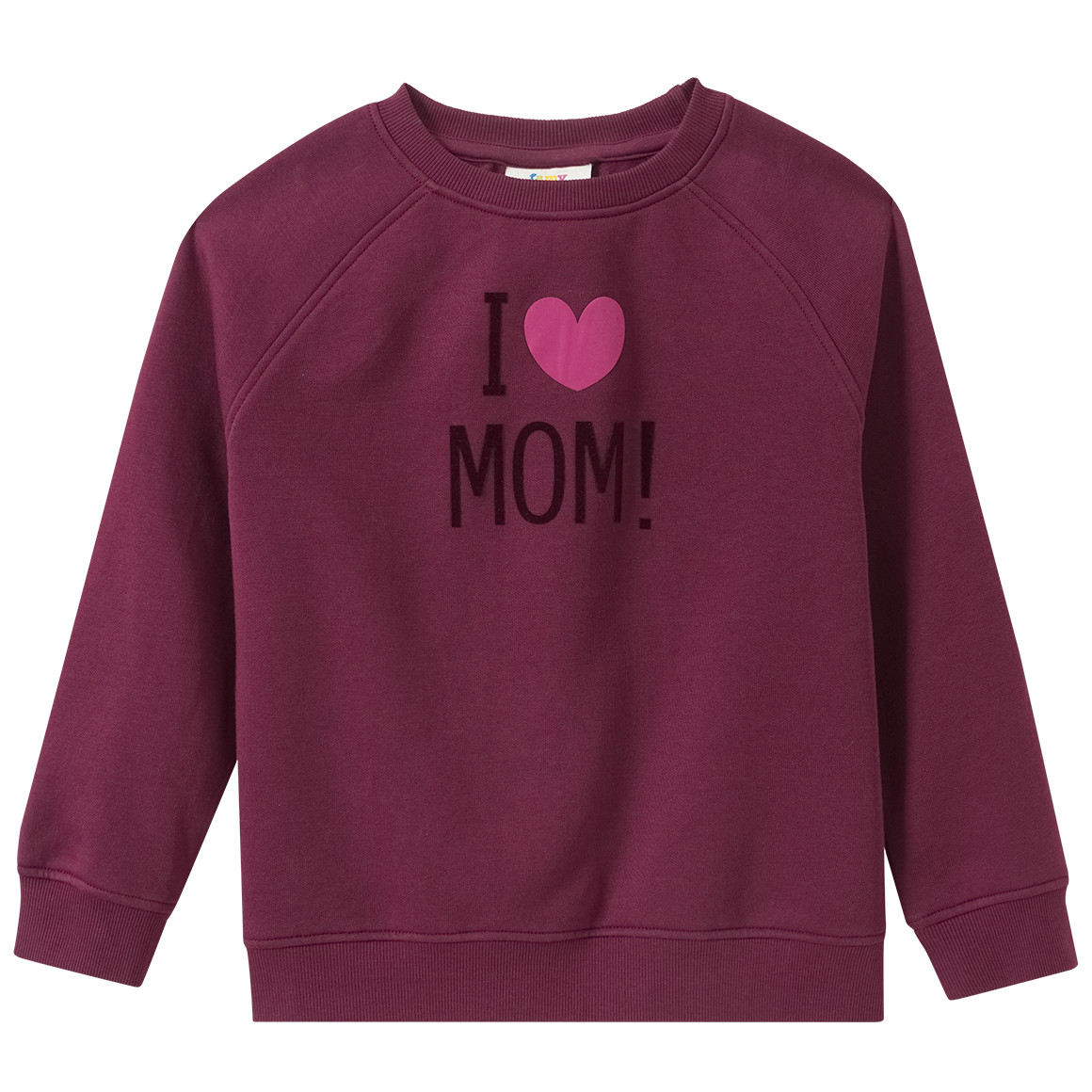Kinder Sweatshirt mit Flock-Print