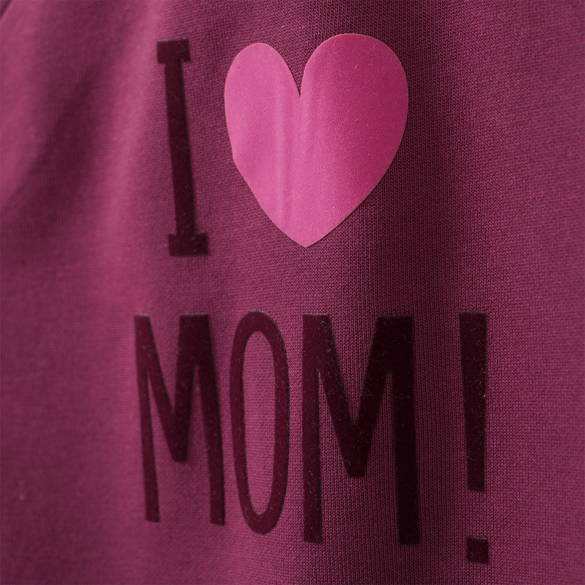 Kinder Sweatshirt mit Flock-Print