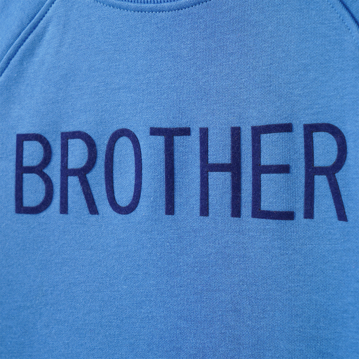 Jungen Sweatshirt mit Flock-Print