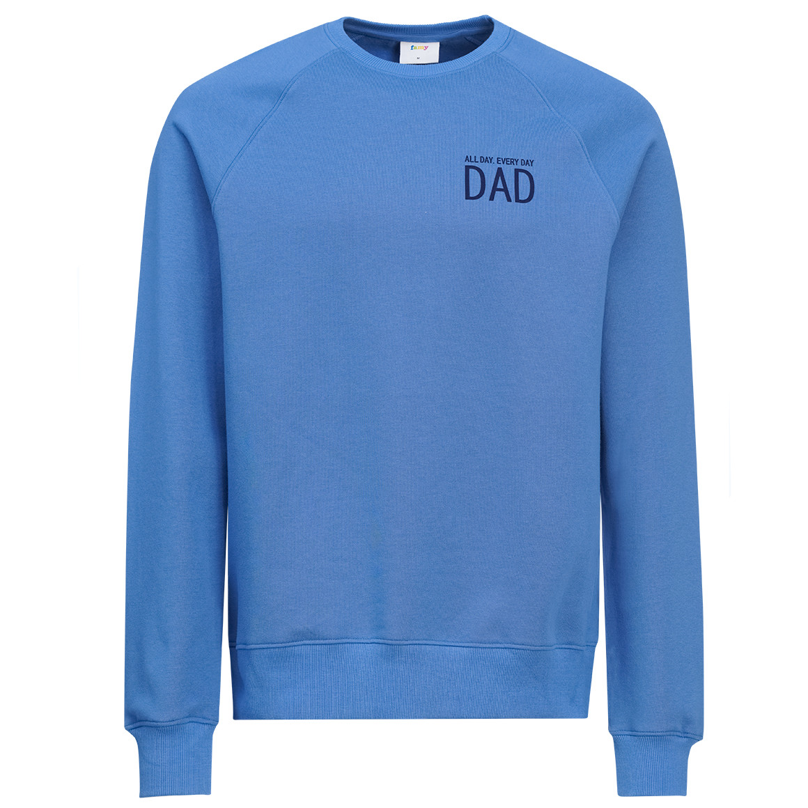 Herren Sweatshirt mit Flock-Print