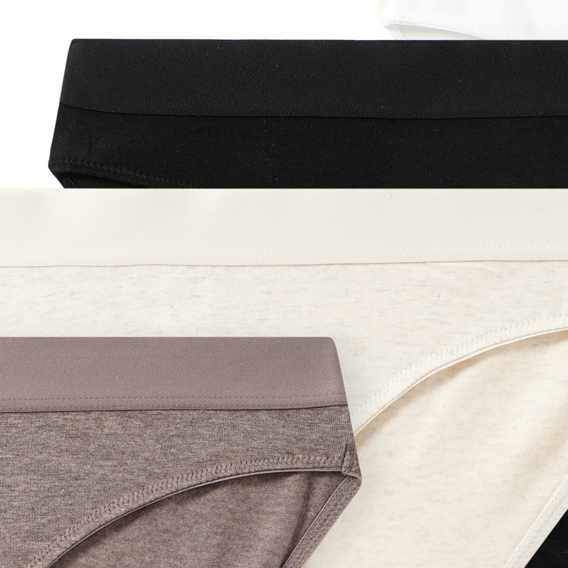 5 Damen Slips aus Baumwolle