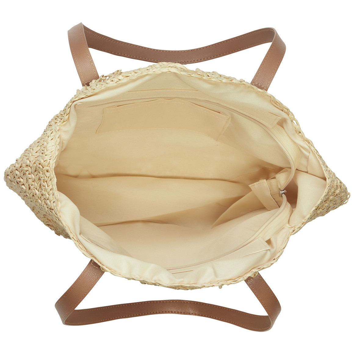 Damen Shopper in Flecht-Optik