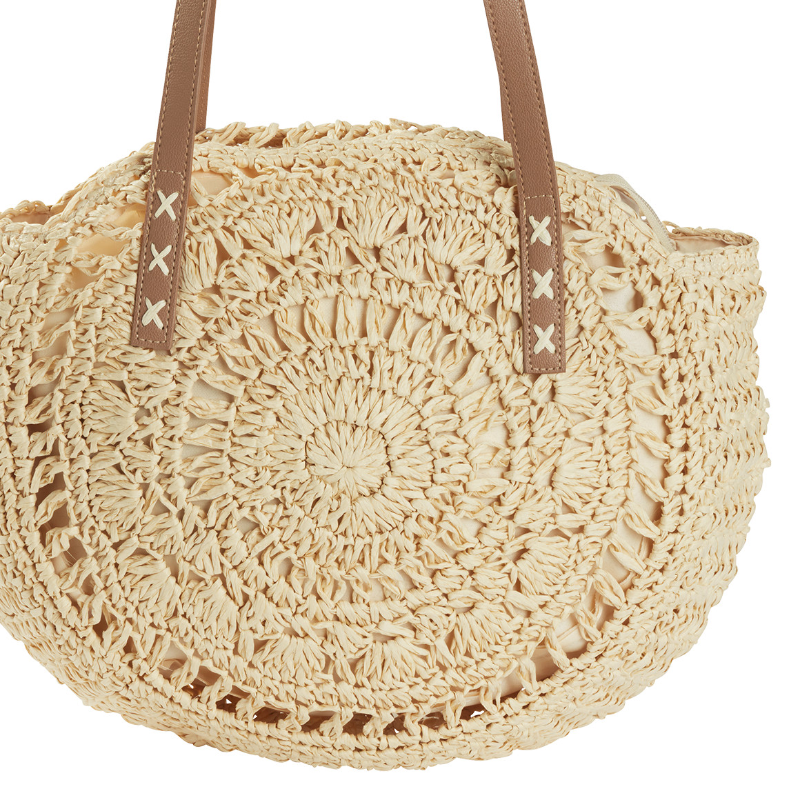 Damen Shopper in Flecht-Optik