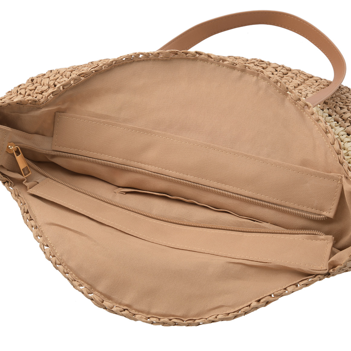 Damen Shopper in Flecht-Optik