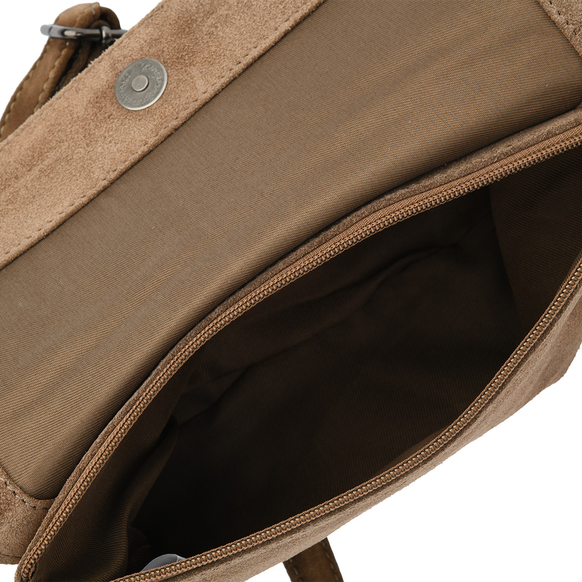 Damen Veloursleder-Tasche