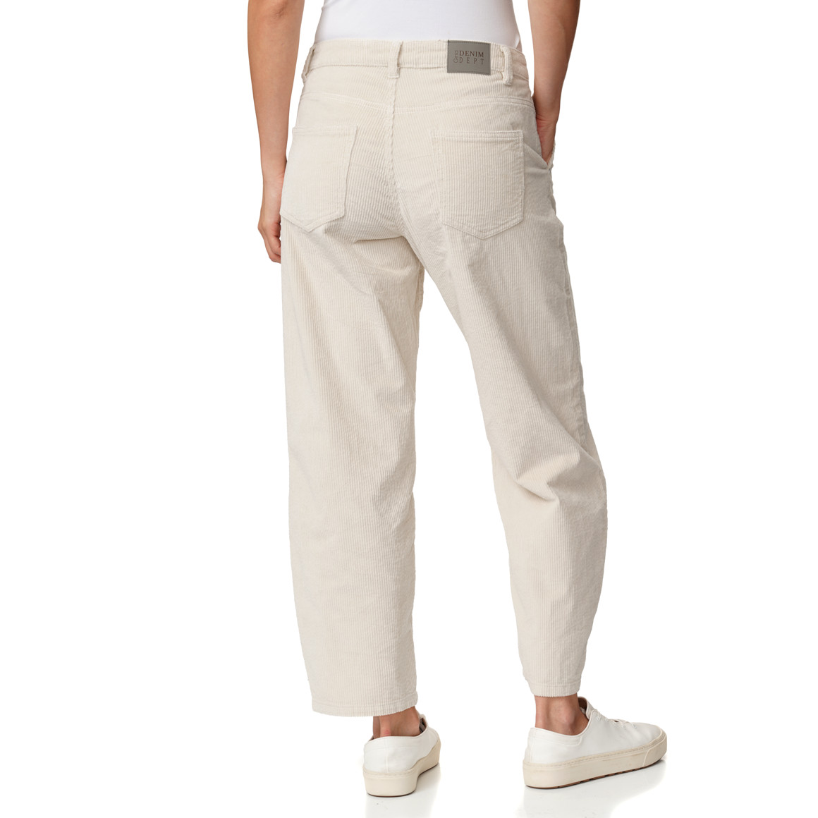 Damen Cordhose im Barrel-Fit