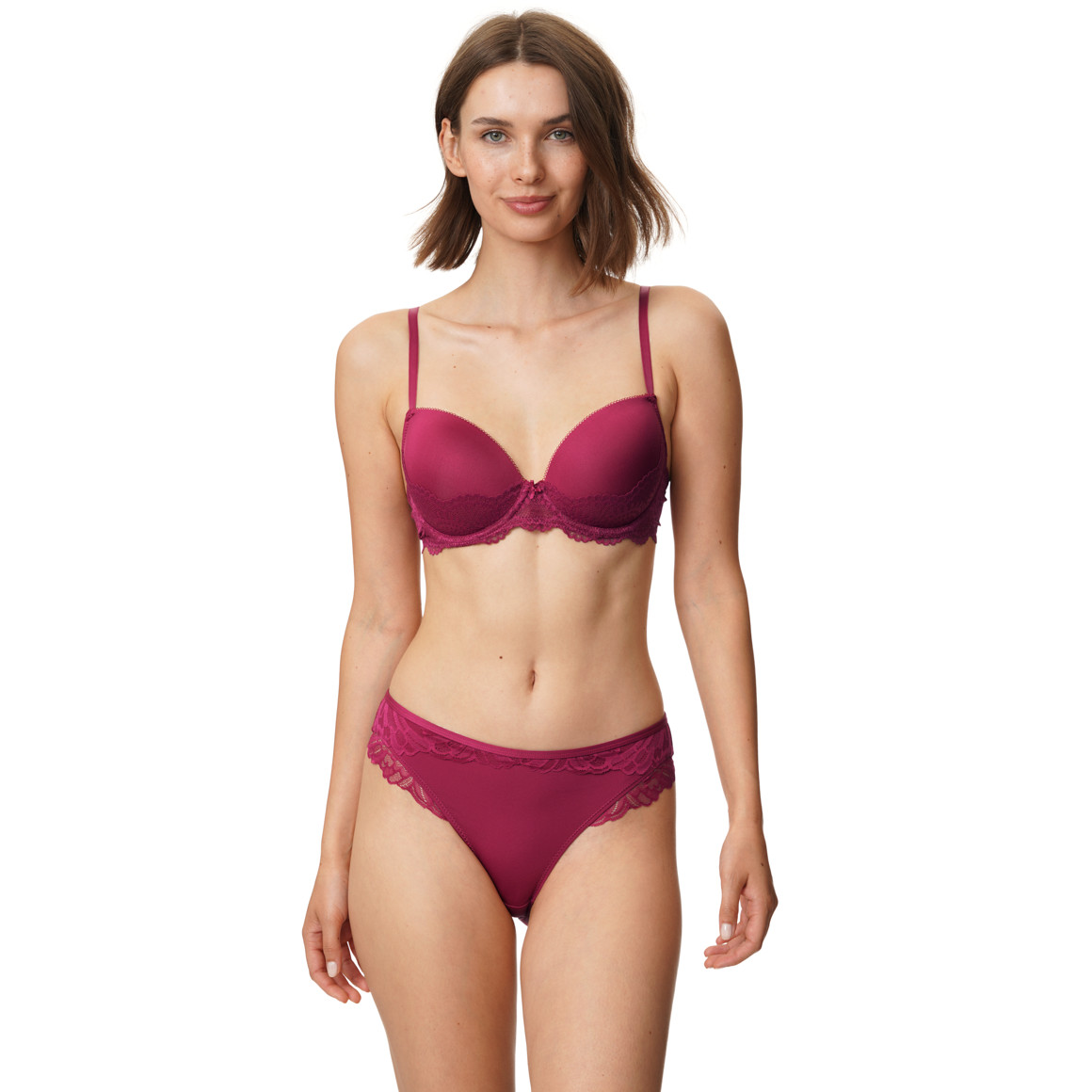 3 Damen Slips mit Spitze