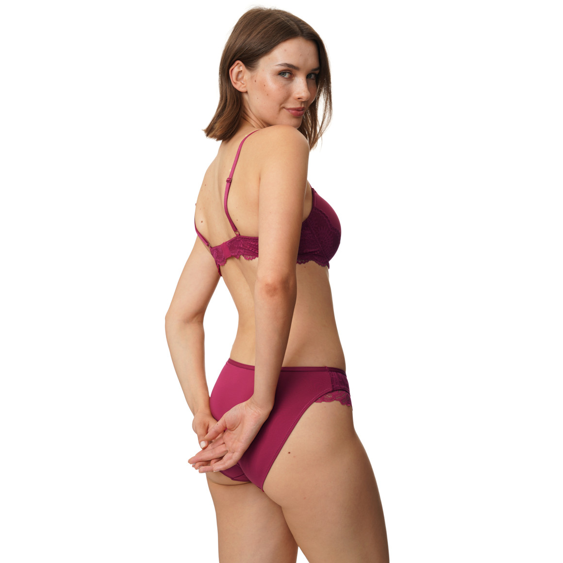 3 Damen Slips mit Spitze